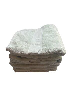 Peacock Alley Mint Green Egyptian Cotton Bath Towels Set Of 4 29x50 Plush Soft